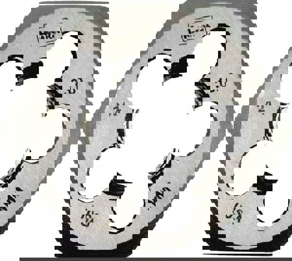 Hex Rethreading Die: M22x1.5, Right Hand, Carbon Steel